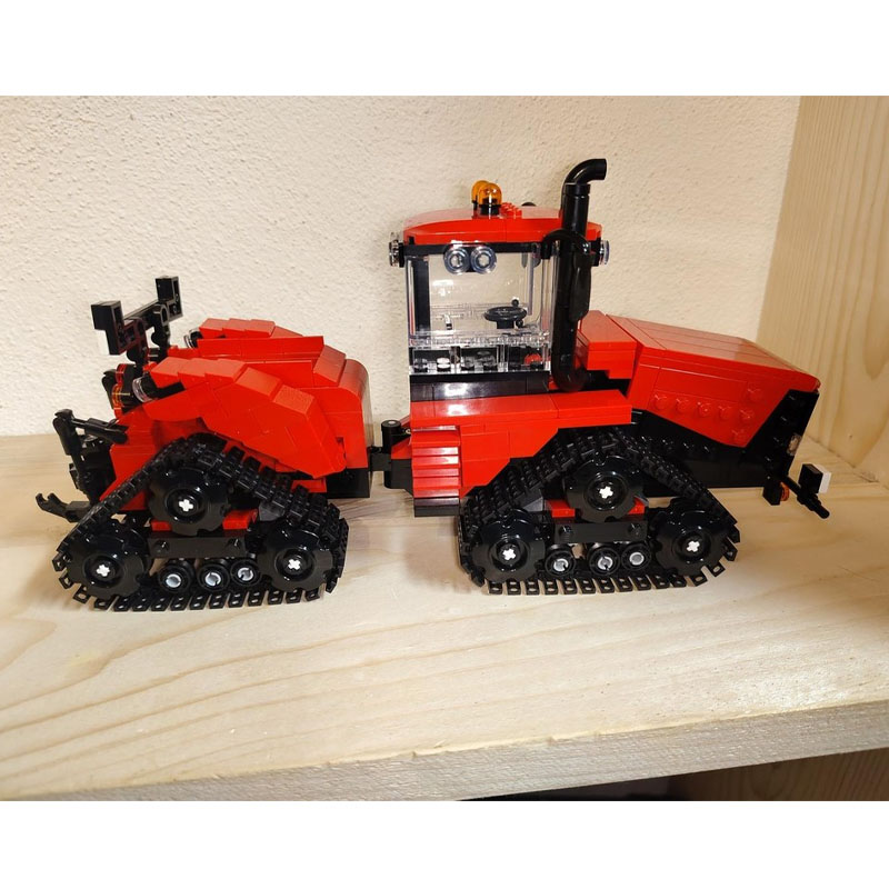 Agriculture Farming Certificate - MOC-260750 Urban Farm Landbouwveld Ploegtrekker Bouwsteenmodel,