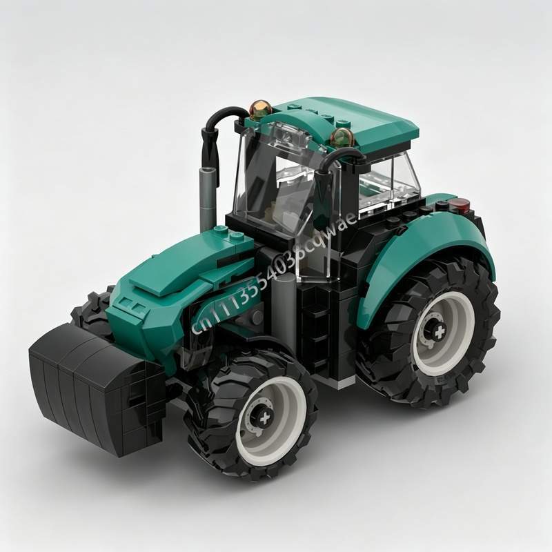 Agriculture Farming Certificate - 238PCS Tractor Ballast Landbouwvoertuig MOC Bouwstenen