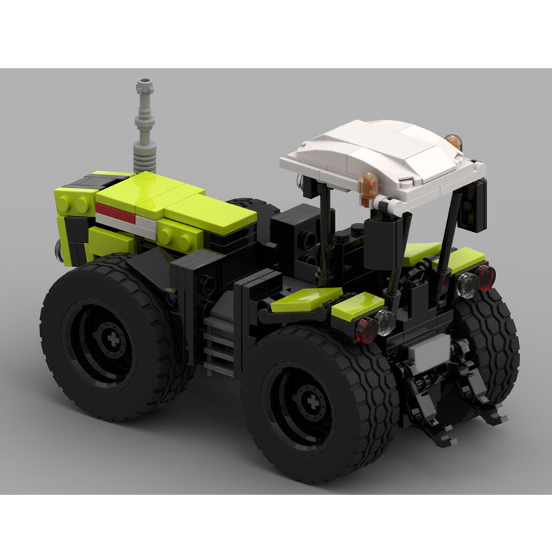 Agriculture Farming Certificate - MOC-196392 City Farm Landbouwtractor Bouwsteenmodel 233