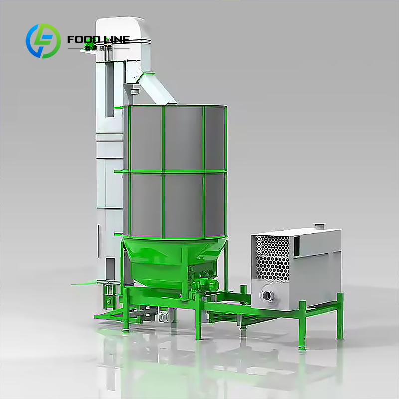 Smart Farming Technology In Agriculture - Klantspecifieke energiezuinige graandroger met warmtepomptechnologie en