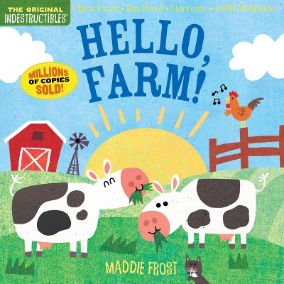 Farming Year - Kinderprentenboeken en kartonboeken Indestructibles: Hallo, boerderij!