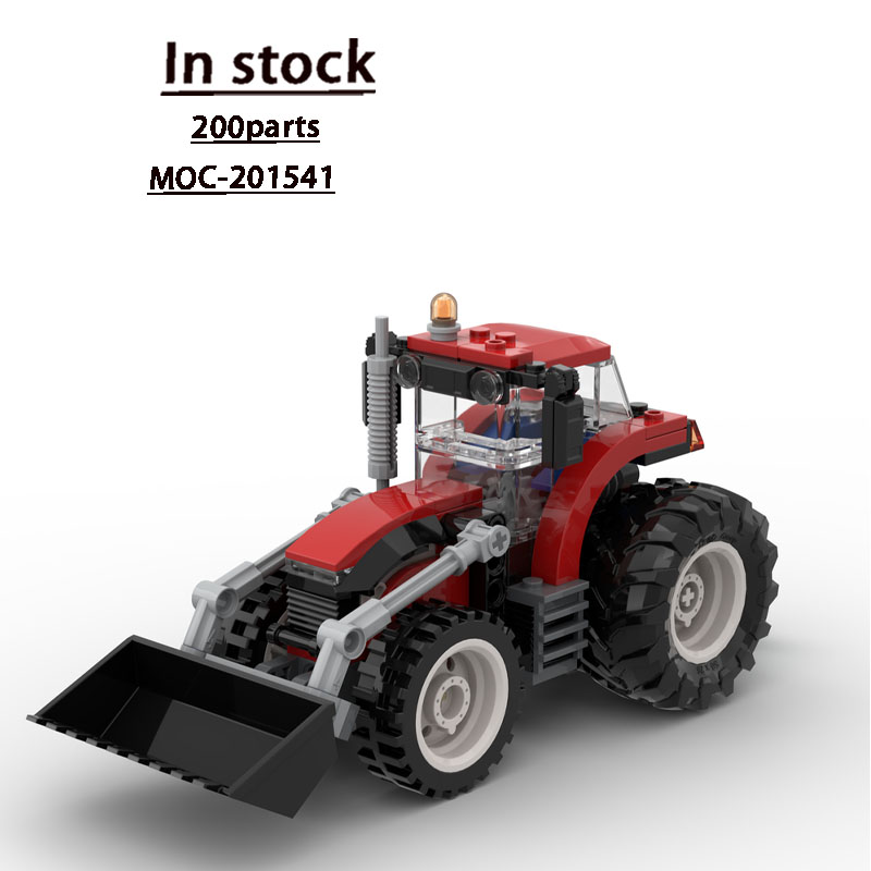Agriculture Farming Certificate - MOC-201541 City Farm Landbouwtractor Bouwsteenmodel 200