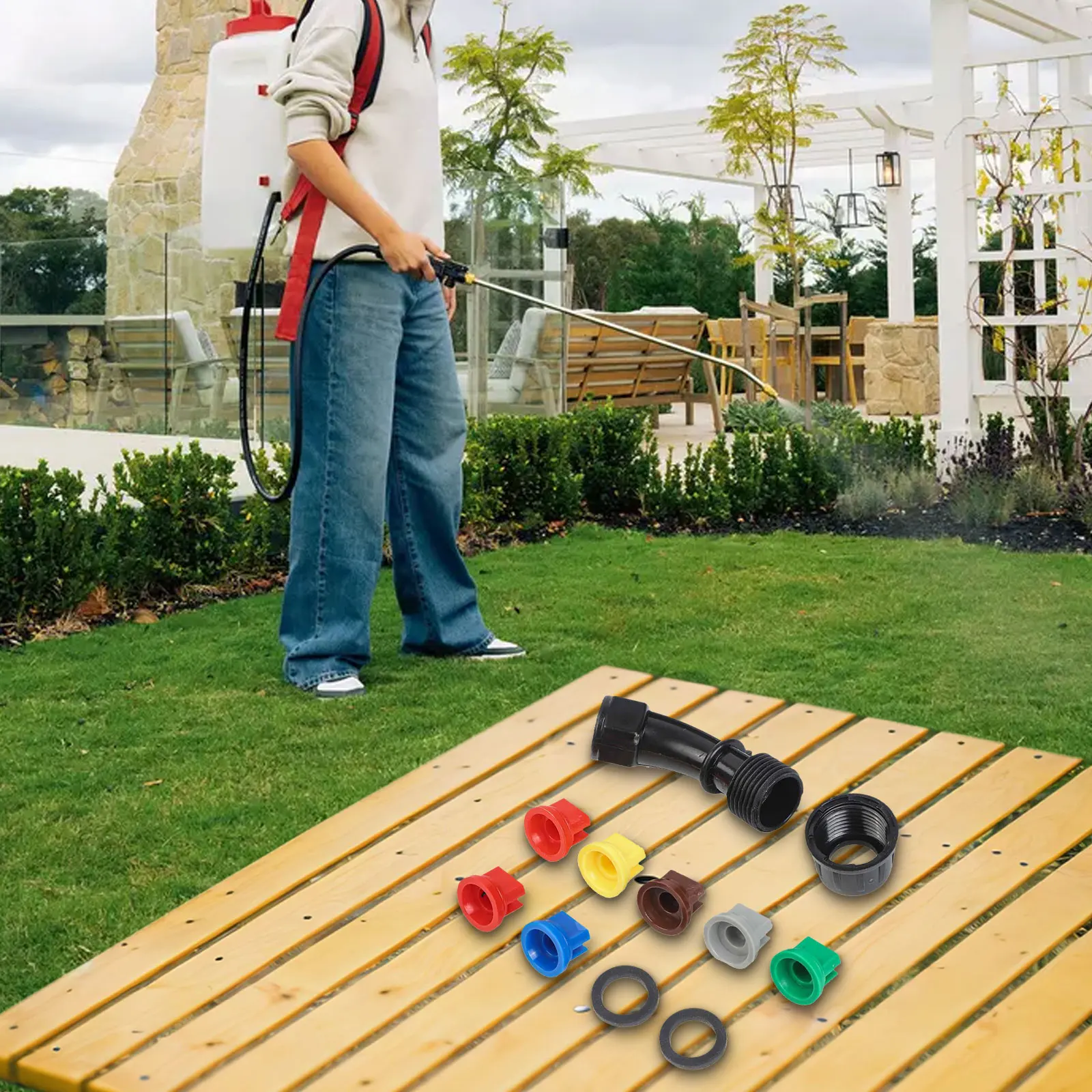 110 graden groothoekventilator - Crop Sprayer Backpack recensie en prijs