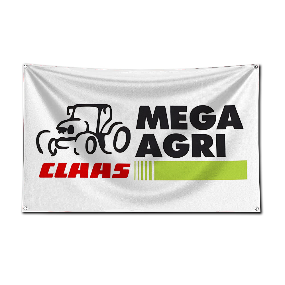 Tractor- en maaidorser-vlag, g - Agriculture Farming Logos recensie en prijs