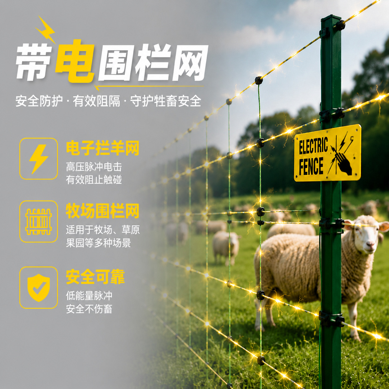 Elektrisch weidegaas 50 meter  - Farming A recensie en prijs